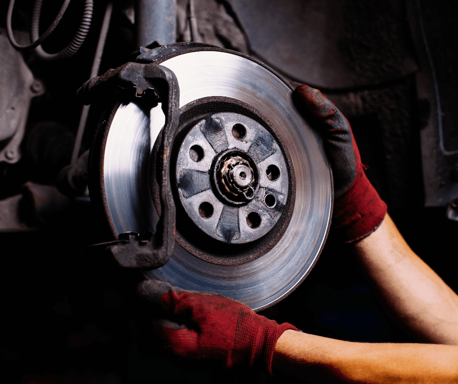 Heavy-duty truck brake inspection